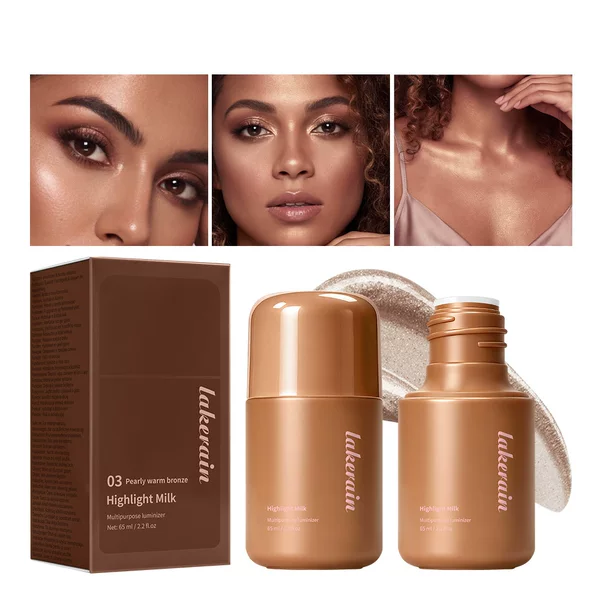 Cross-border Lakerain multi-purpose highlighter: a convenient, one-step makeup solution for highlighting the face and eyes