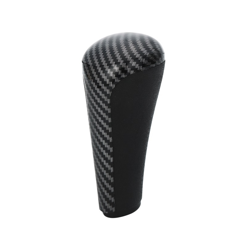 Adecuado para Peugeot Citroen, cabezal de transmisión automática, accesorios personalizados para coche, balón de mano de cambio con patrón de fibra de carbono