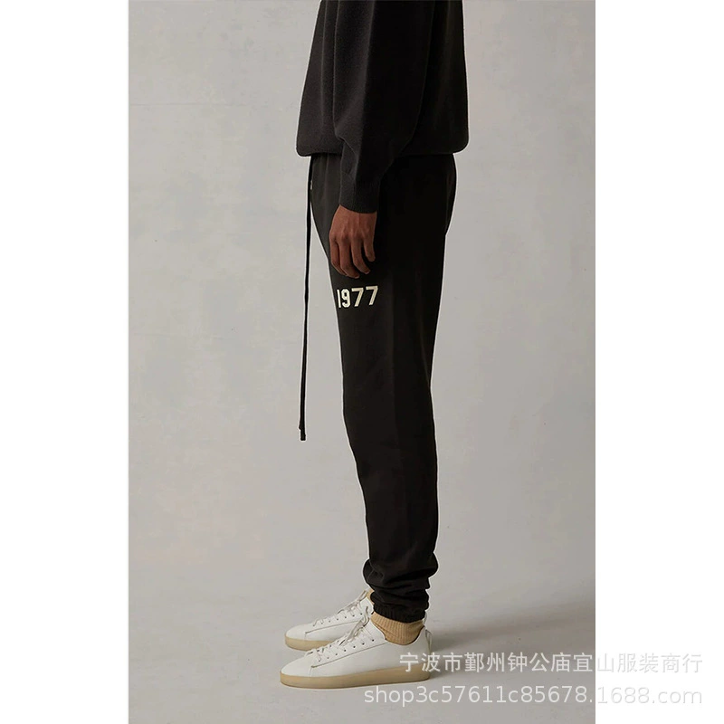 Вельветовые брюки 2022SS 1977 с принтом flocking ESSENTIALS, модные брюки