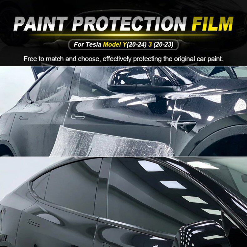 Tesla Model 3 Special Car Body Invisible Tpu Film Paint Protection Film Anti-Scratch with 5-Year Warranty