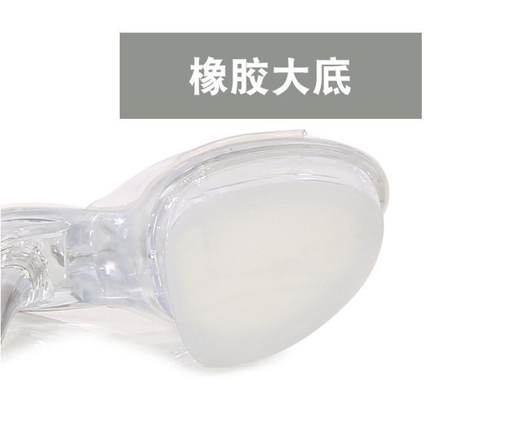 Sandal nữ cao gót siêu cao gót mảnh đế platform trong suốt mũi cá — Màu hồng, Màu trắng, Màu đen, Màu đỏ chi tiết 8