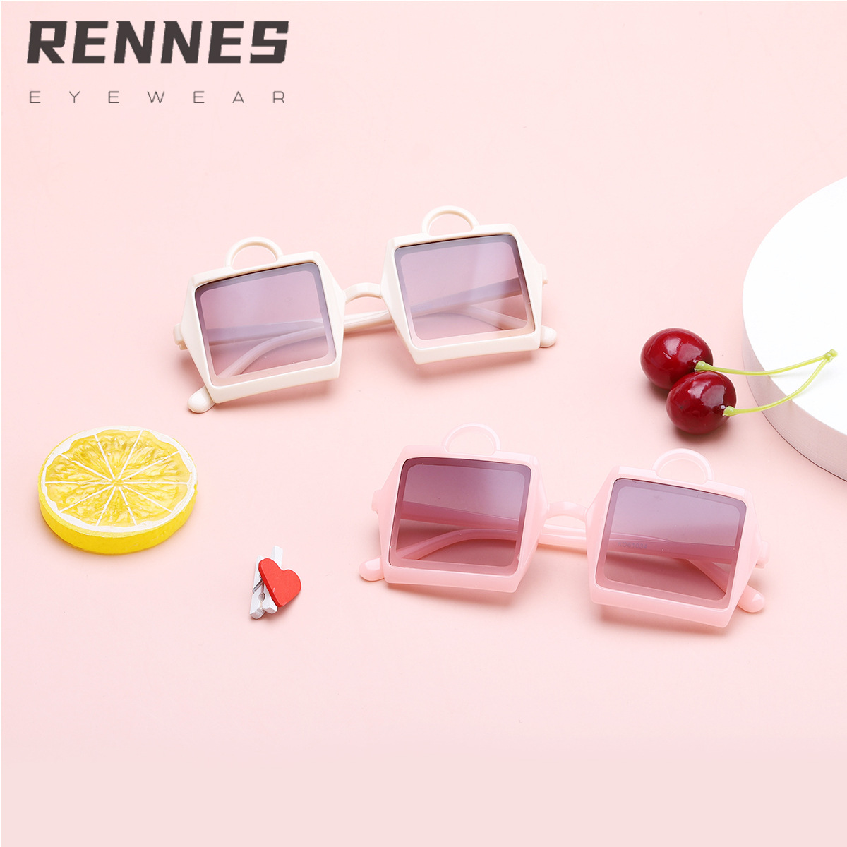 2021 nuevo bolso de moda para niños gafas de sol Linda personalidad gafas de sol bebé gafas de sol 61034