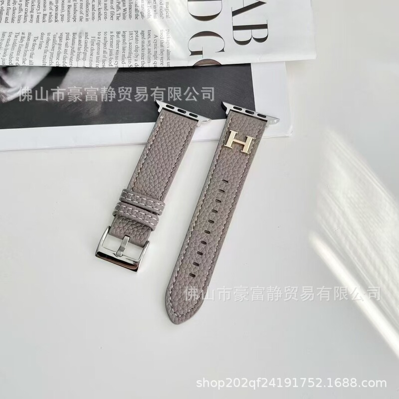 Apple watch ストラップ ライチ パターン applewatch7/8/S9/se Apple iwatch レザー ウルトラに適しています。|undefined