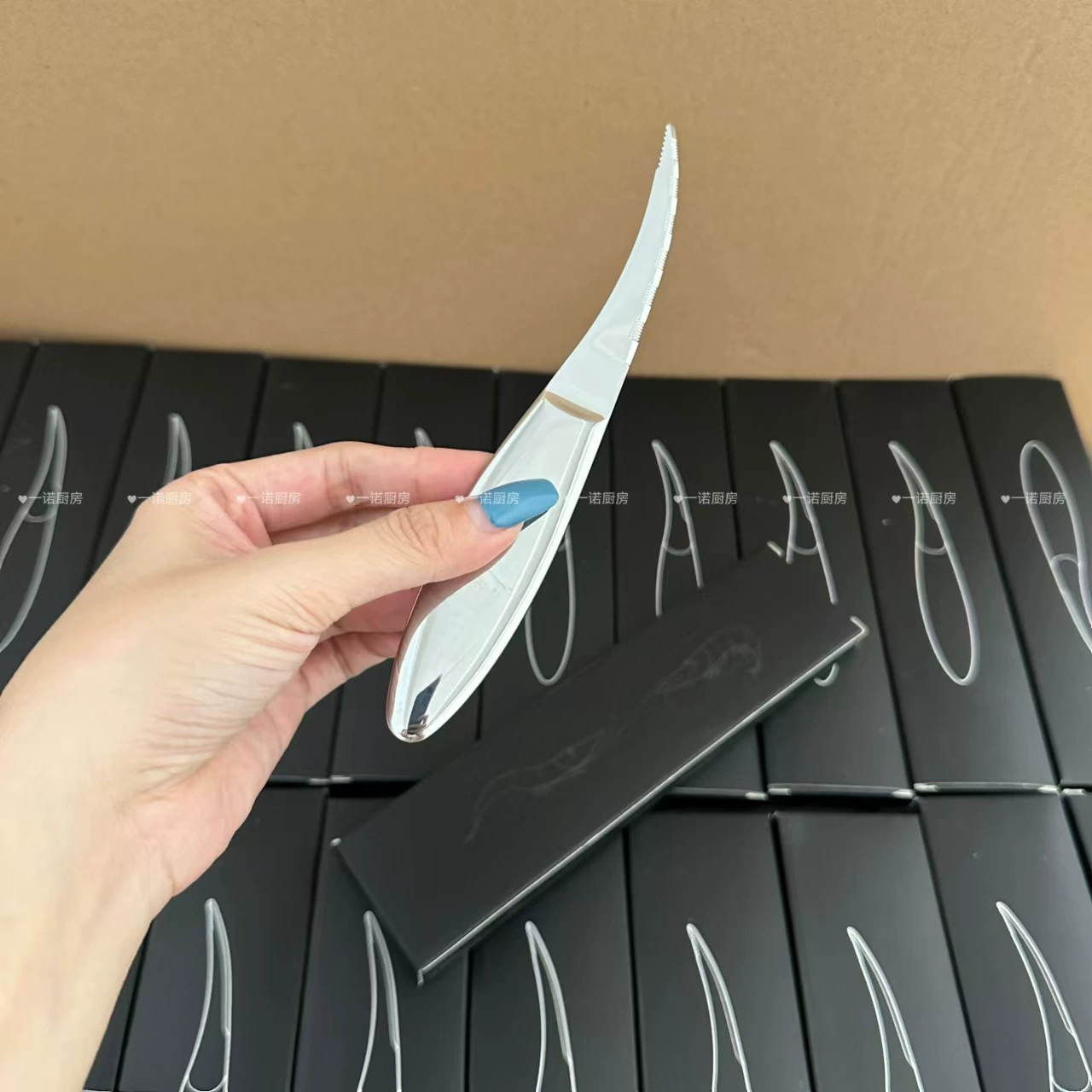 Yinuo Кухня 420 новый нож из нержавеющей стали для креветок