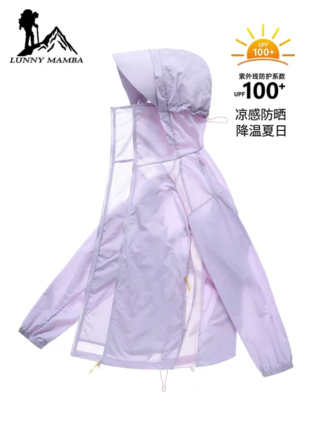 Big Brand Ice Silk Sun Protection Clothing for Women 2026 New Summer Anti-Uv Quick-Drying Loose Outdoor Sports Thin Jacket