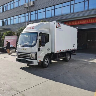江淮帅铃E冷藏车 厢长4.2米冻货肉类冷冻配送车冷藏车