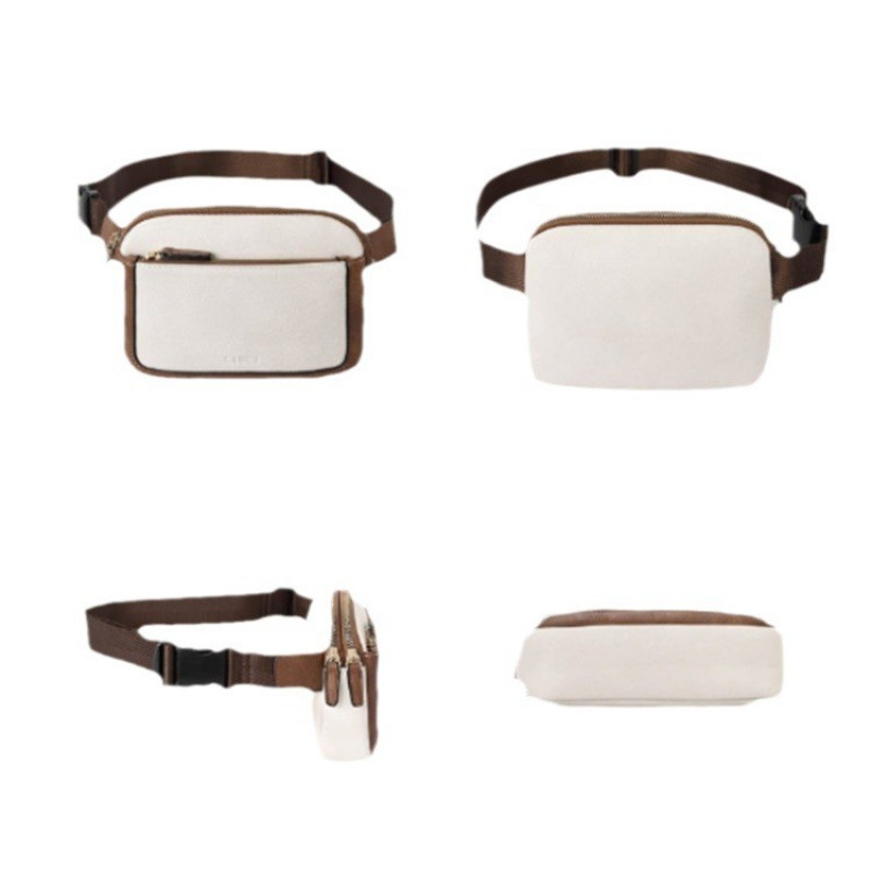 Bolsa de cinturón de cuero para mujer de estilo explosivo en stock Bolsa de mensajero Riñonera Correa de hombro ajustable Riñonera de cuero artificial para mujer