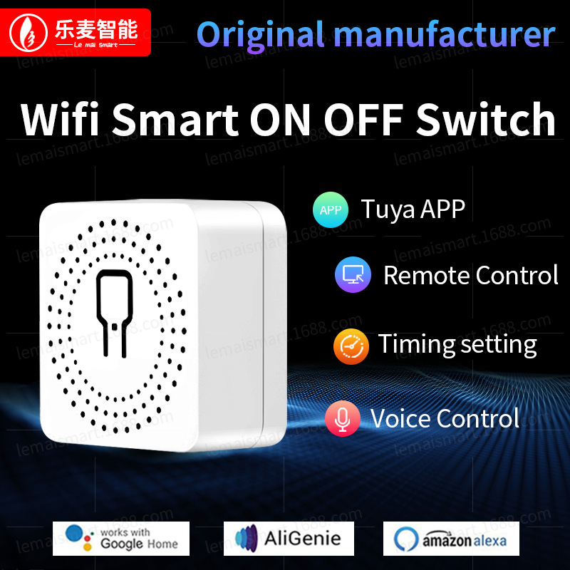 DIY Mini WiFi Light Switch Zigbee 2 Way Control for Alexa