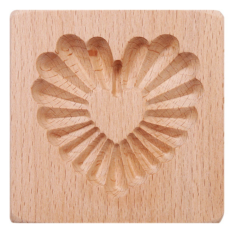 Новый трансграничный деревянный бисквит Mold Cookie Mold Cutter Бук Cookie