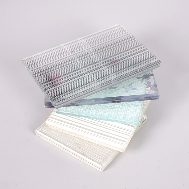 厂家供应 超白夹丝玻璃 工艺夹绢钢化玻璃 淋浴房玻璃 四川