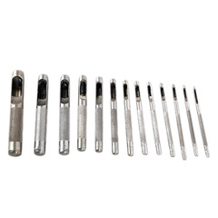 包郵便精工ブランド皮革パンチベルトパンチベルトパンチベルトパンチ針1mm-20mm