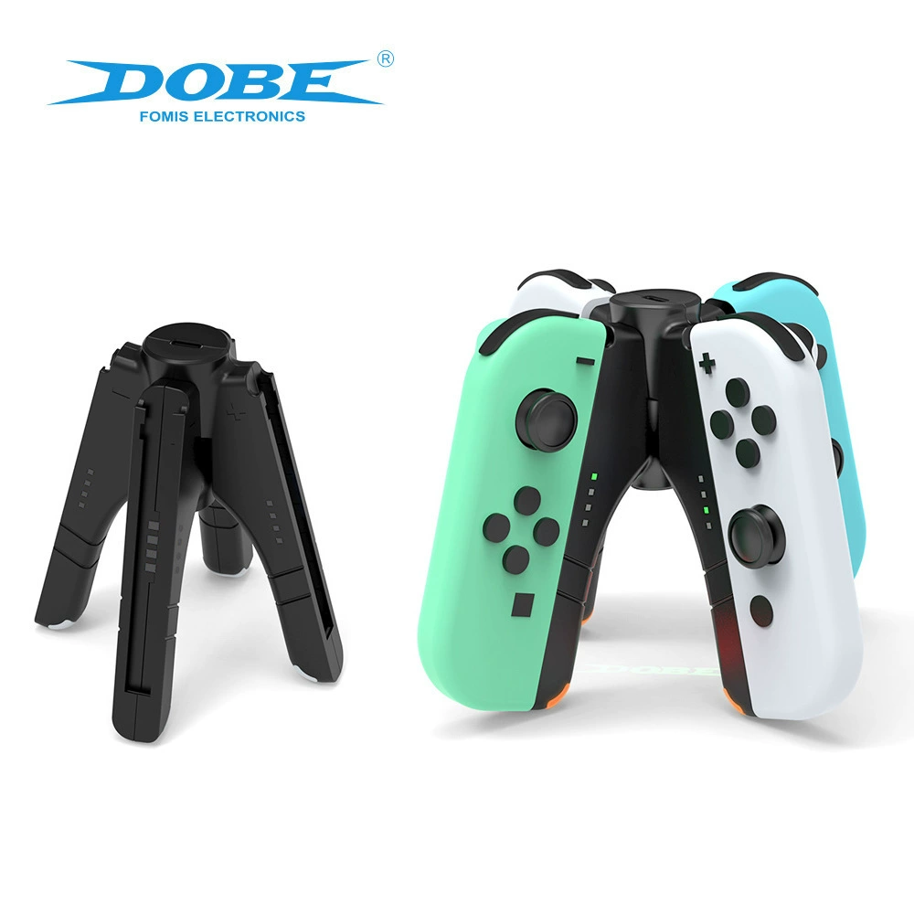 Switch/OLED четыре в одном небольшой ручной держатель, съемная подставка для зарядки, держатели левого и правого рукоятей