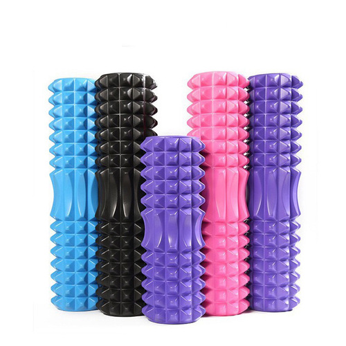 Wolf Fang Foam Roller Yoga Pole Muscle Relaxation Foam Roller Massager Yoga Fitness Massage Stick 33cm