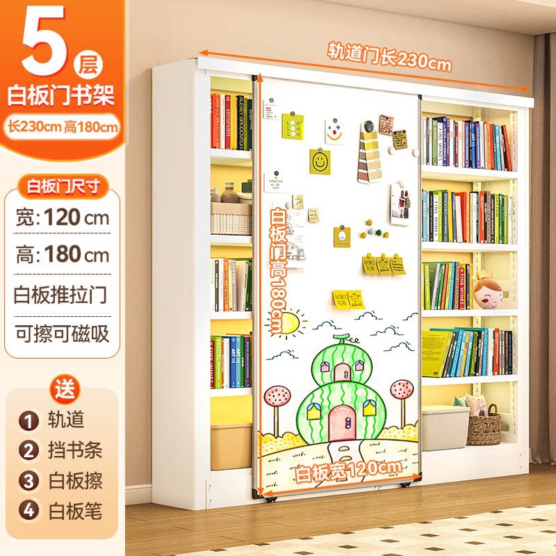 The 5th floor is 2.3m long and 1.8m high. The white door is 120cm wide [the deli…