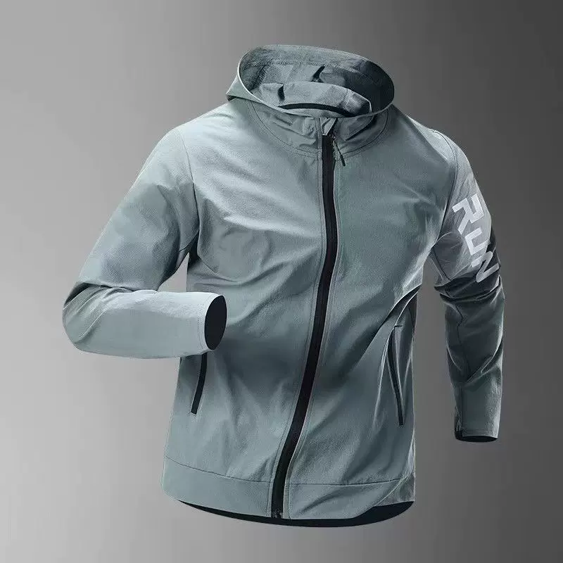 跑步套装男运动衣服晨跑服宽松秋季速干衣训练骑行体育健身房装备