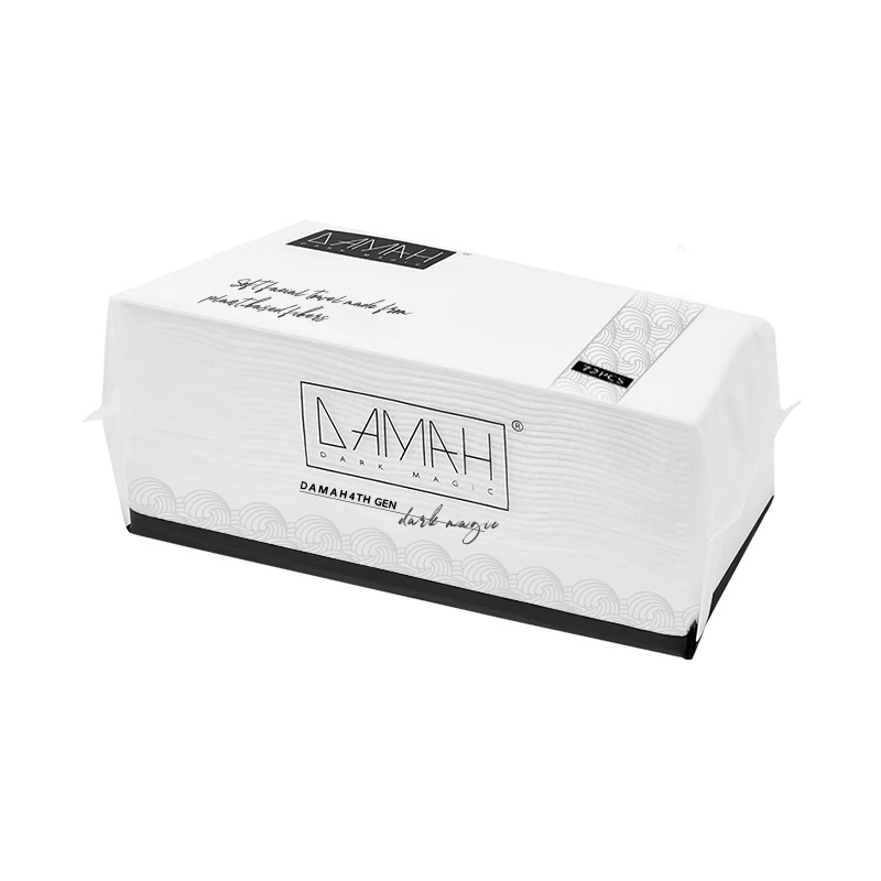Общая генерация может авторизовать черную магию DAMAH сухой и влажный disposed facial washing tissue толстый очищающий нетканый смягчённый шарф