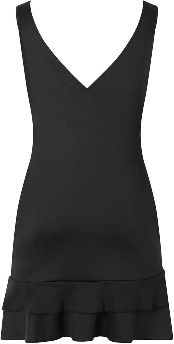 V neck Fishtail Backless Lady Sexy Dress Black Tight Evening Dress Party Dress