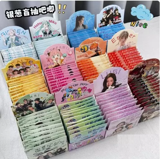 吧唧盲抽周边马口铁光与夜之恋徽章恋与深空原神哪吒盲盒定 制