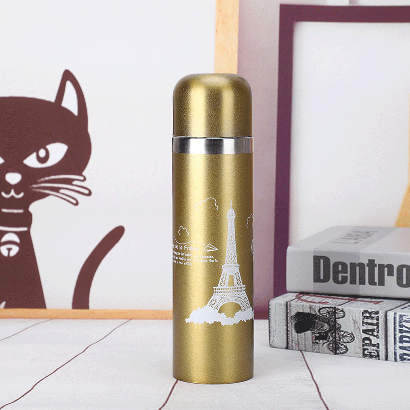 新款吊带保温杯不锈钢保温杯子弹头保温杯铁甲杯户外礼品杯可刻字