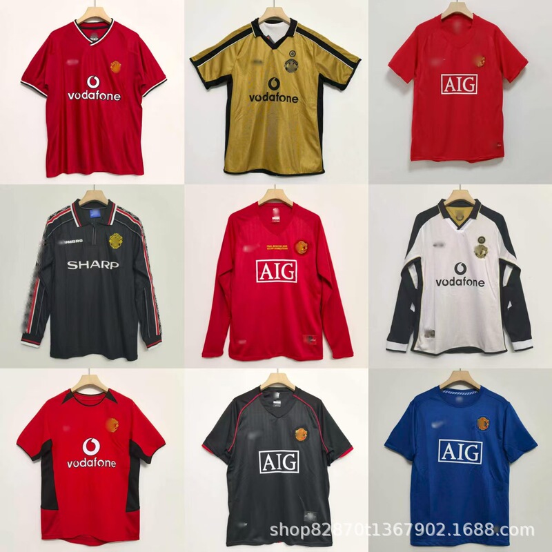Retro Fan Version Football Jerseys Manchester United Football Jerseys Barcelona Long-Sleeved Football Jerseys Classic Retro Football Jerseys Retro Fan Version Football Jerseys Manchester United Football Jerseys Barcelona Long-Sleeved Football Jerseys Classic Retro Football Jerseys