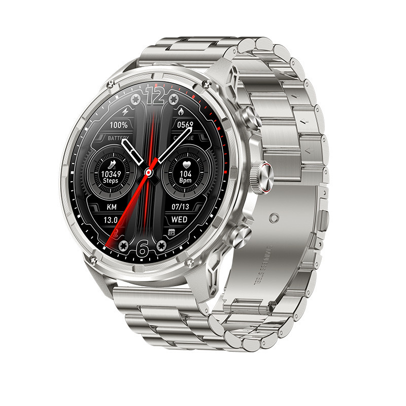 V99 reloj inteligente Bluetooth llamadas flash 1.85 pulgadas frecuencia cardíaca oxígeno multi-deporte reloj inteligente impermeable