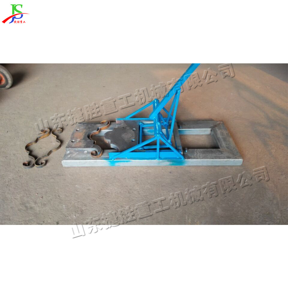 Máquina de curva de ángulo de hierro plano de acero redondo de escritorio para equipos de procesamiento de metal para fabricación de hierro fundido