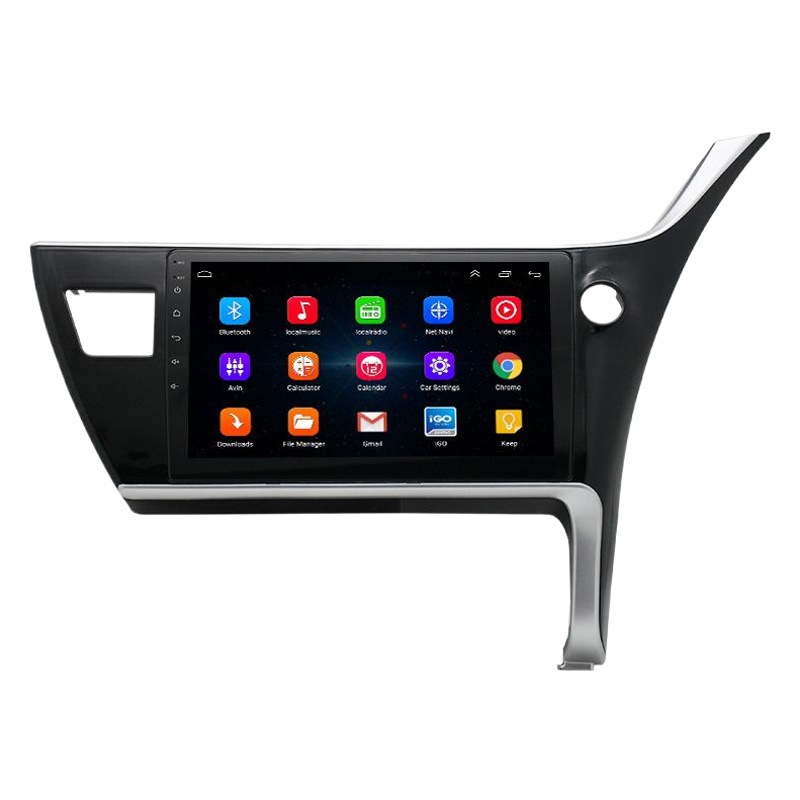 Adecuado para Toyota 17 (péptido derecho) Carola Ze coche Android navegación GPS todo en un coche Bluetooth