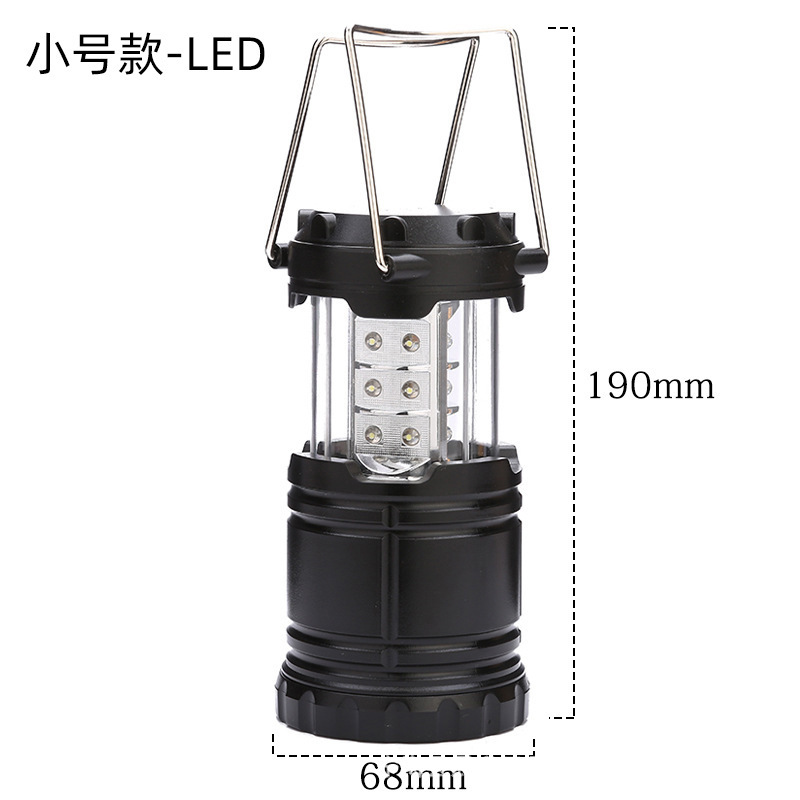 Nuevo estilo al aire libre linterna 5800 lámpara de camping carga solar LED tienda de camping lámpara de estiramiento portátil multifuncional