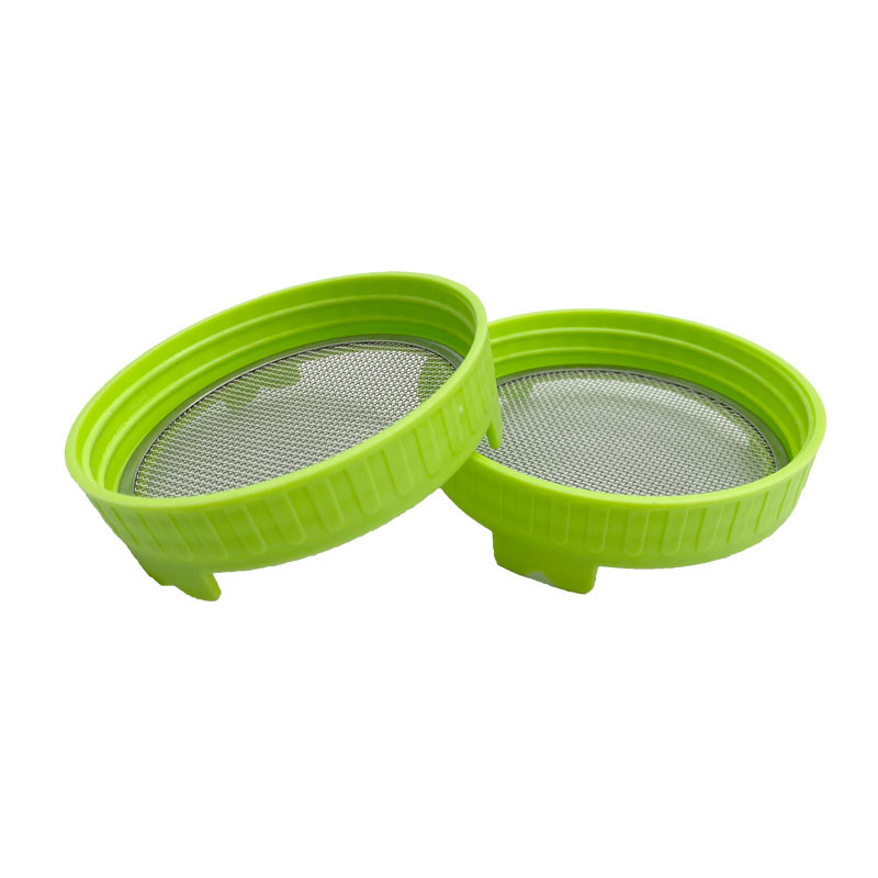 不锈钢种子发芽盖 70/86mm梅森瓶网盖配套分体发芽盖 304过滤透气