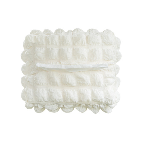 Puff Car Tissue Box Car Armrest Box Sun Visor Seat Hanging Tissue Box Cute Car Tissue Box