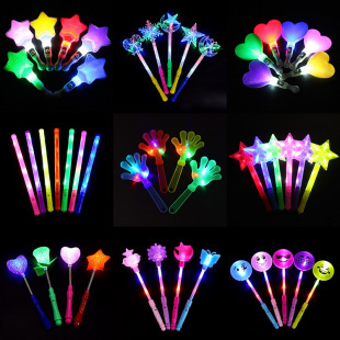 Star glow stick activity atmosphere props concert should aid stick advertising bar handheld lights glowing flash