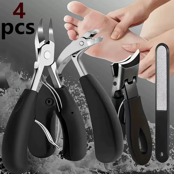 New Style Elbow Nail Clipper Single Large Opening Nail Clipper Large Household Anti-splash Nail Clipper Manicure suit