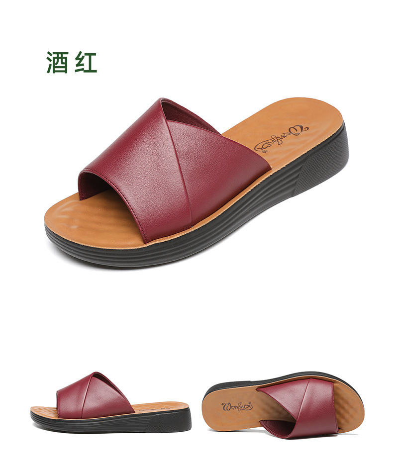 C4436 1120K GIÀY DÉP LÊ NỮ RUITDT BIG SIZE NGOẠI CỠ ĐẾ MỀM MÙA HÈ TRUNG NIÊN MA SÁT CHỐNG TRƯỢT GIÀY DÉP NỮ DA BÒ G04 SẢN PHẨM MỚI