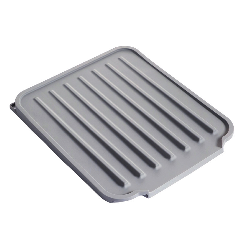 硅胶沥水垫Silicone Drainage Mat 高斜坡导流台面干燥垫水槽厨房|undefined