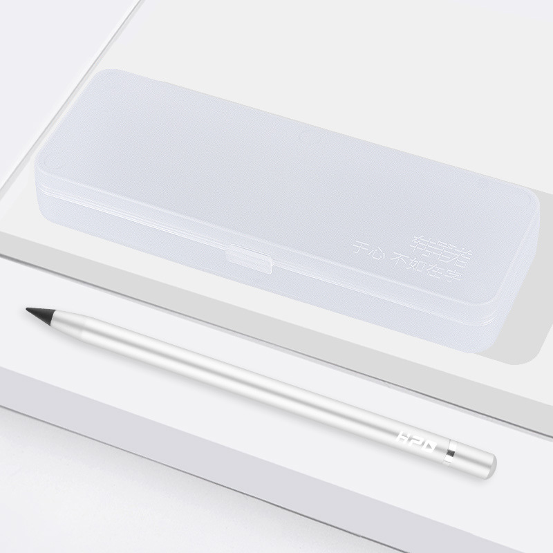 Transferencia autor borrable eterno lápiz aleación de aluminio varilla bosquejo pintura estudiante caligrafía práctica graduación temporada regalo bosquejo