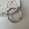 Retro ethnic small design women's bracelet, adjustable jewelry, silver 925 sample, ethnic style, trend of season, simple and elegant design