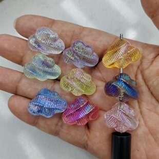 17*23mm�UV͸��ˮ���ͮ�녶� DIY�ֹ���ɢ�鴮�P�֙C��Ʒ���