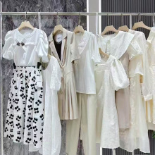 【映氏】专柜品牌撤柜25夏高端流量实体直播折扣份货女装尾货批发