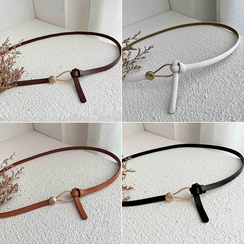 Women's Summer Fashion Suit Decoration Waist Belt, Decorative Belt for Dresses, Shirts, Skirts, Small Belts