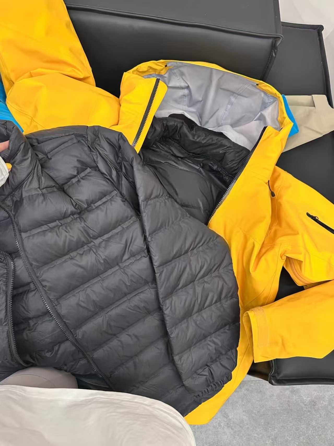 Bird 's New SV7 3 - en - 1 para hombres y mujeres a prueba de viento impermeable alpinismo plumón invierno