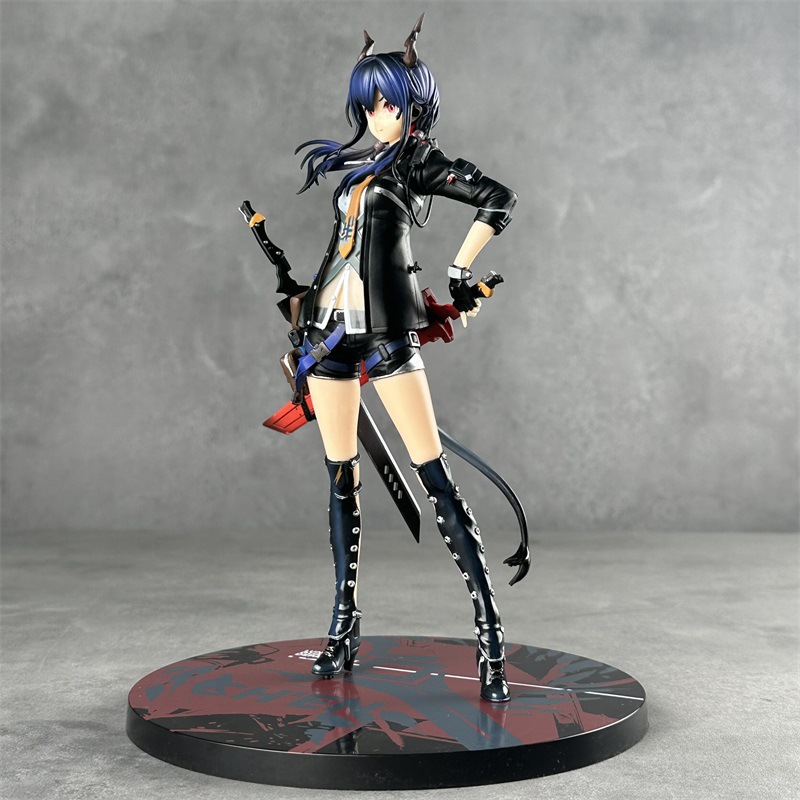 Zhongkaihua Figurine Maomao assise en PVC - Modèle Maomao - 9 cm
