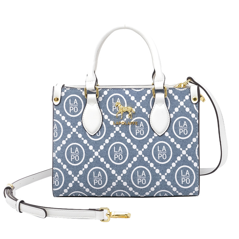 Impresión clásica europea y americana de lujo ligero contraste color pequeño bolso con cremallera de alta calidad 2025 LP7232 #