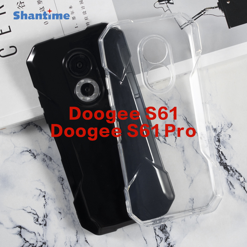 适用道格Doogee S61手机壳Doogee S61 Pro高透TPU软壳彩绘素材壳