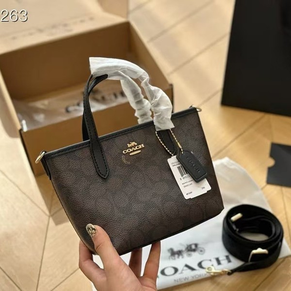 寇C家2025春夏新品City15托特包经典老花配色质感手提单肩手提包|undefined