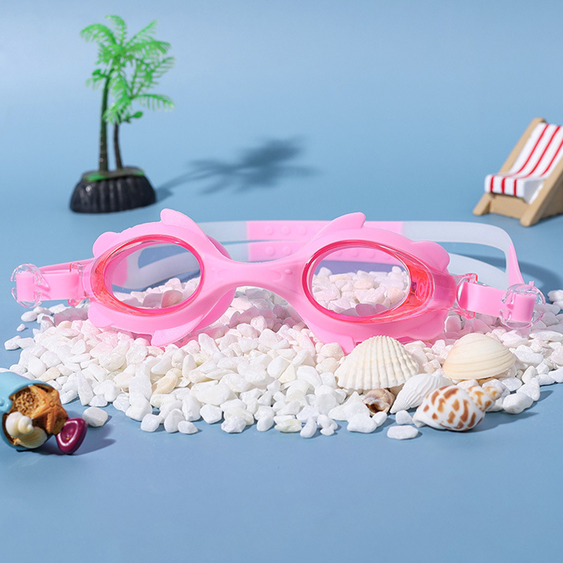 Gafas de Natación para Niños de Policarbonato Impermeables y Anti-empañamiento