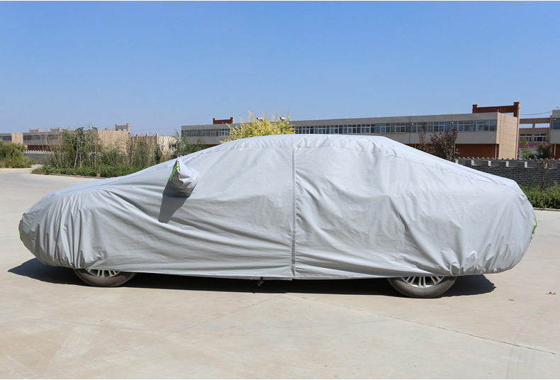 Car Cover Aluminum Film Cotton Thickened Rainproof Dustproof Sunscreen