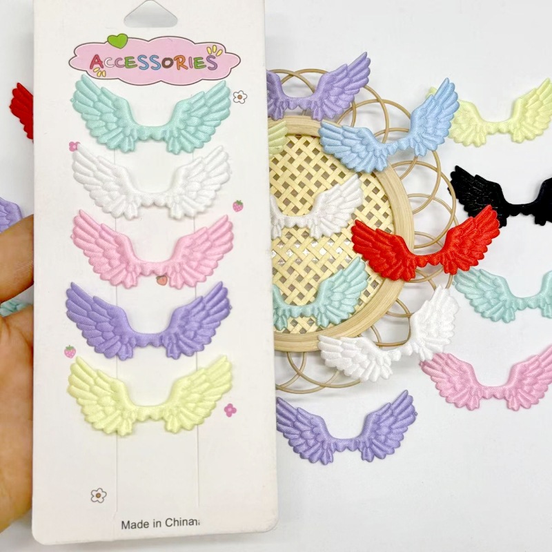 (Wholesale), small angel wings handmade, ultrasonic cloth, doll, accessory, DIY