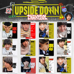 CHANYEOL专辑迷你2辑UPSIDE DOWN周边小卡EXO朴灿烈特典卡K4 wvs