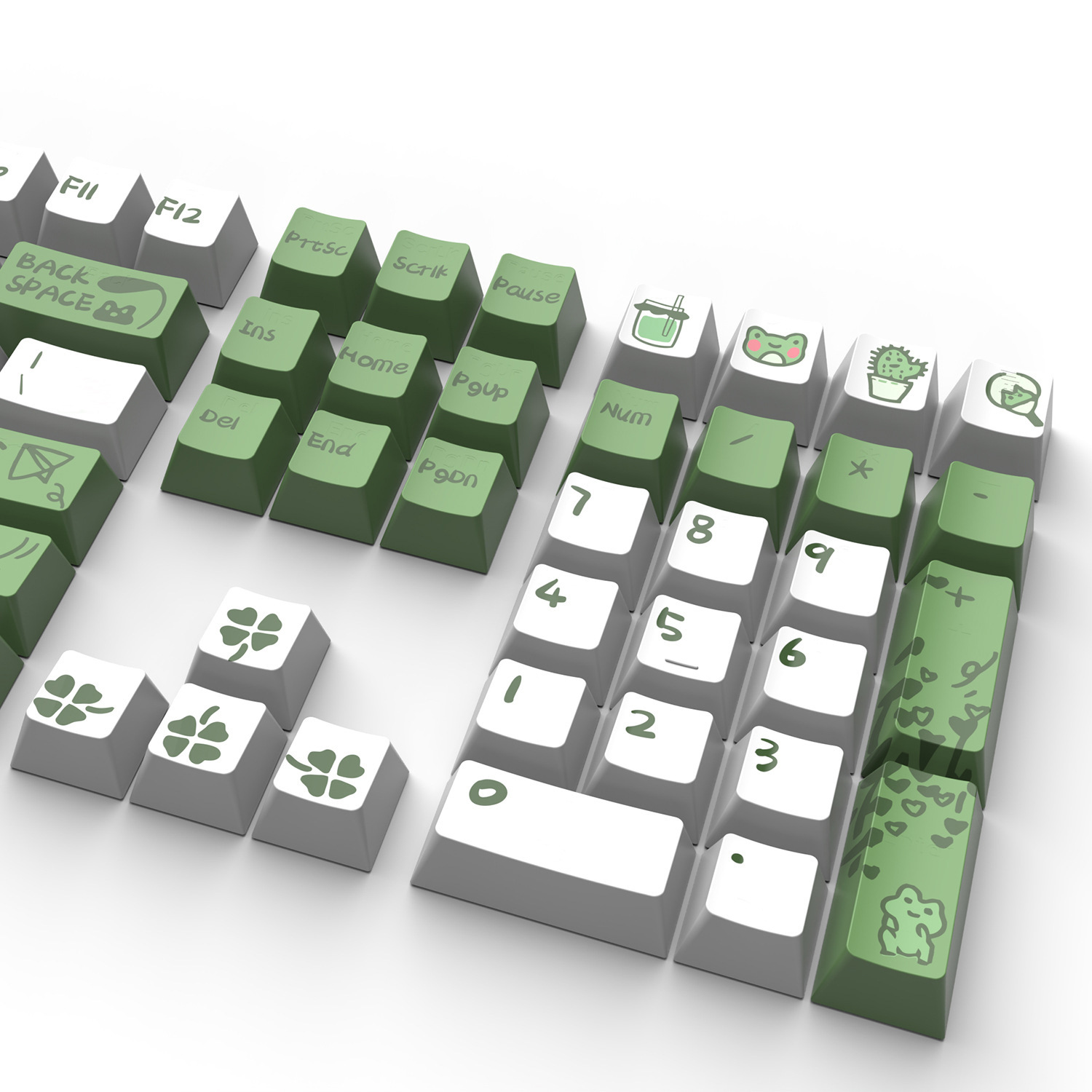 Red Storm [sublimación ruso, Coreano árabe Rana keycap] O EM clave del teclado altamente mecánico