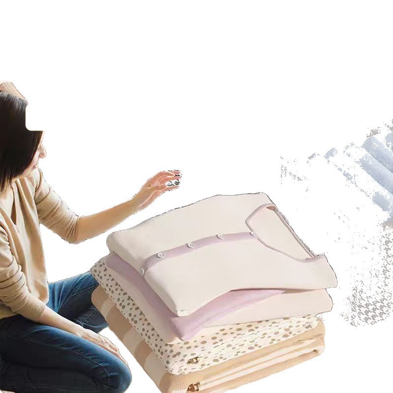 Caja de almacenamiento de ropa armario doméstico estratificado edredón almacenamiento artefacto para colocar ropa tela cesta de almacenamiento plegable